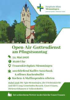 Goortesdienst am Pfingstsonntag